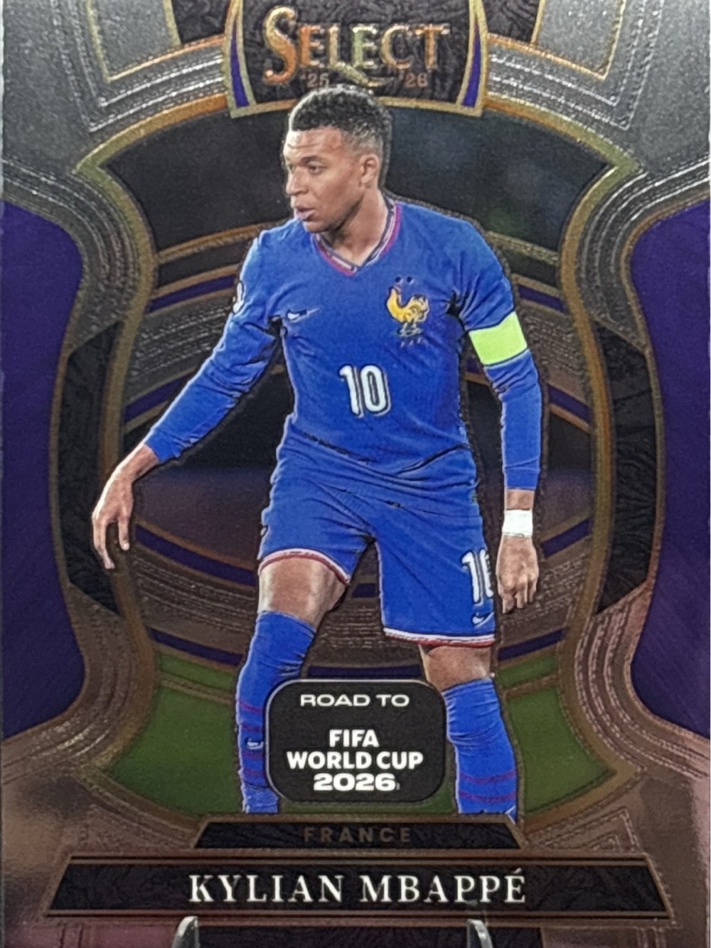 Panini Select Kylian Mbappé  FIFA Road to World Cup Card